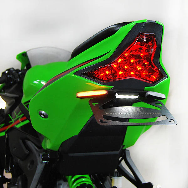 Kawasaki ZX-4R Fender Eliminator Kit for 2023-2024 Models - Rear Tail Cleanup Bracket - Easy Installation for Motorcycle Customization & Improved Aesthetics