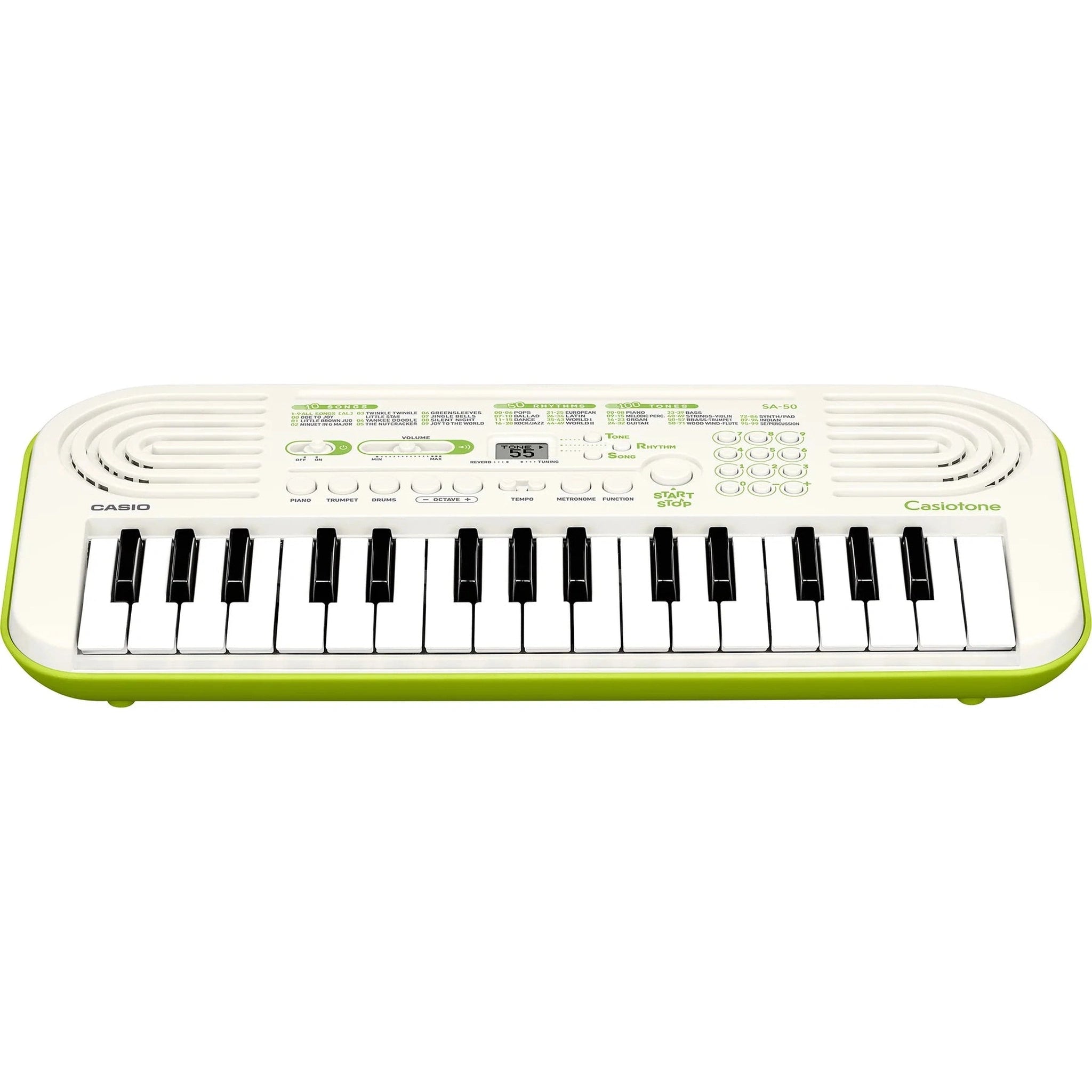 Casio SA-50 32-Key Mini Keyboard - Portable Digital Piano for Beginners & Kids, Perfect for Home Practice, Travel & Music Lessons