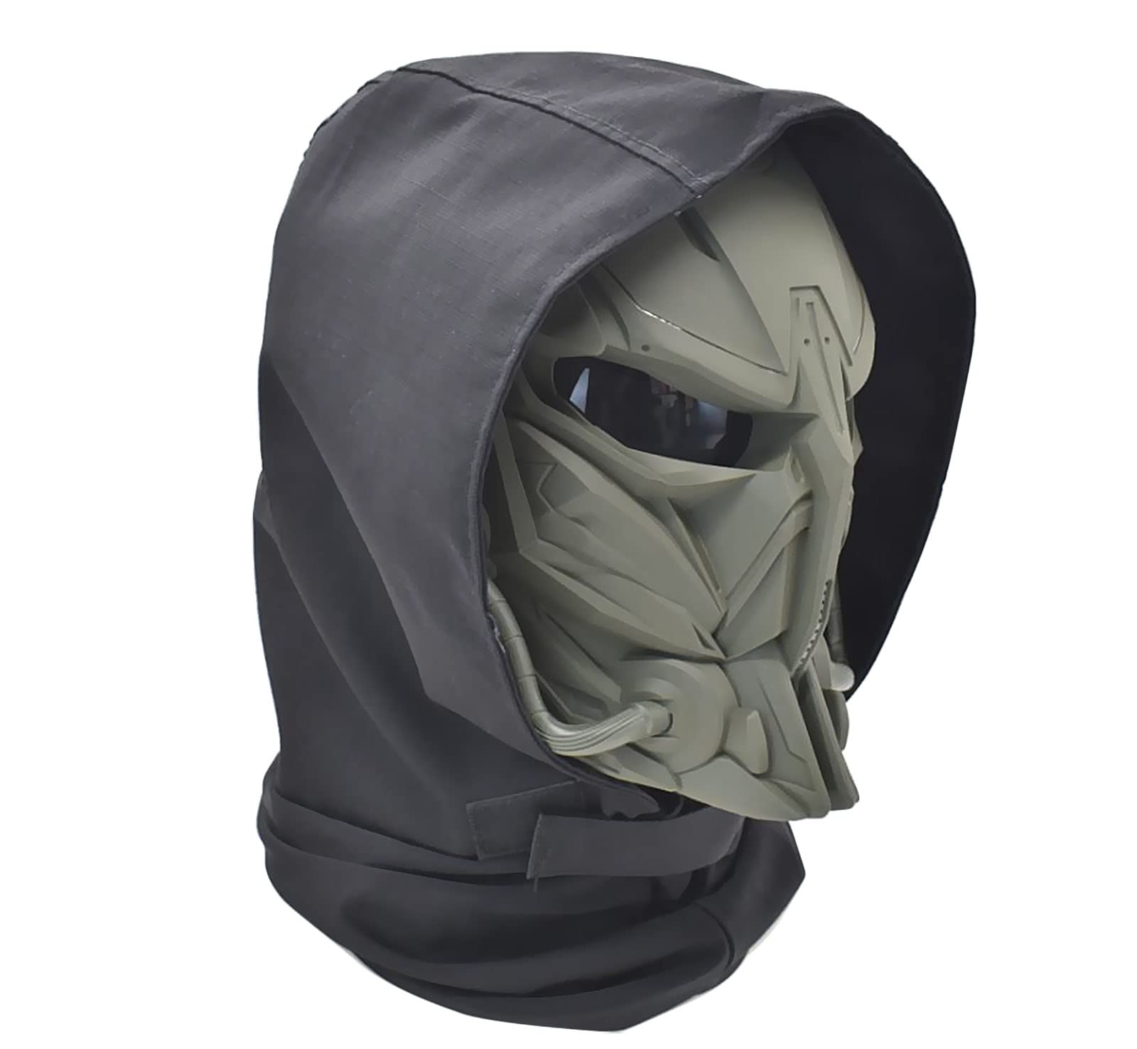 Tactical Airsoft Mask Balaclava - Dual Mode Hood Face Cover for Paintball & Airsoft Games - Protective Headgear for Outdoor Sports & Military Training