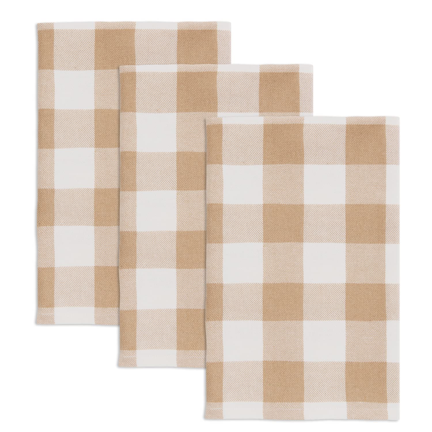 Premium Buffalo Check Kitchen Towels Set of 3 - 18