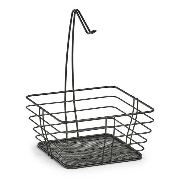 Premium Black Metal Fruit Basket - Elegant & Durable Kitchen Storage for Fruits, Vegetables, and Home Decor - Perfect for Dining Table, Countertop, or Gift Giving