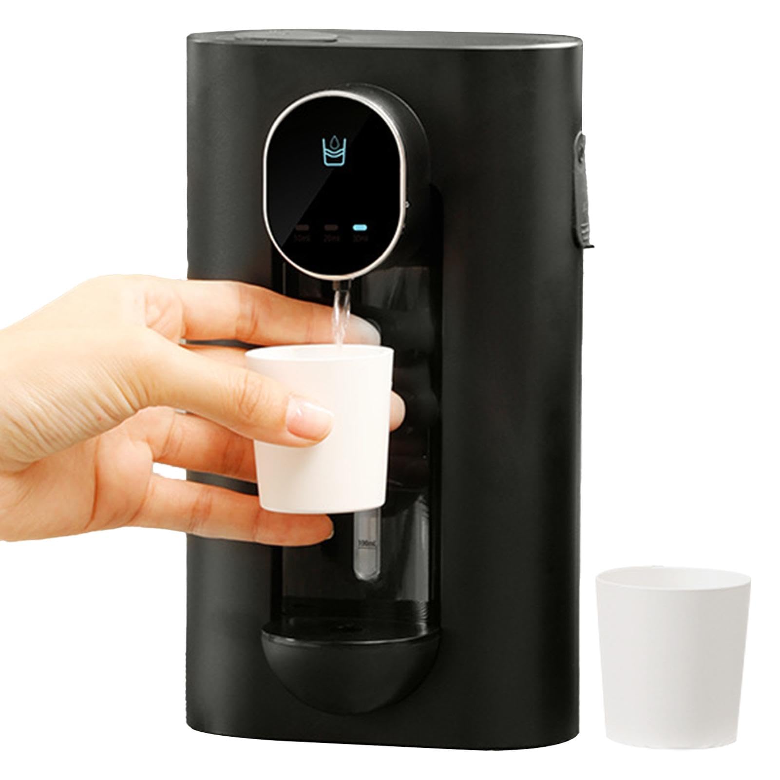 Oldmoom Electric Liquor & Wine Dispenser with 2 Magnetic Cups - 3 Speed Modes, 540ml Capacity for Home Bar, Kitchen, Party & Office Use | Compact Drink Dispenser for Cocktails, Juice & Beverages
