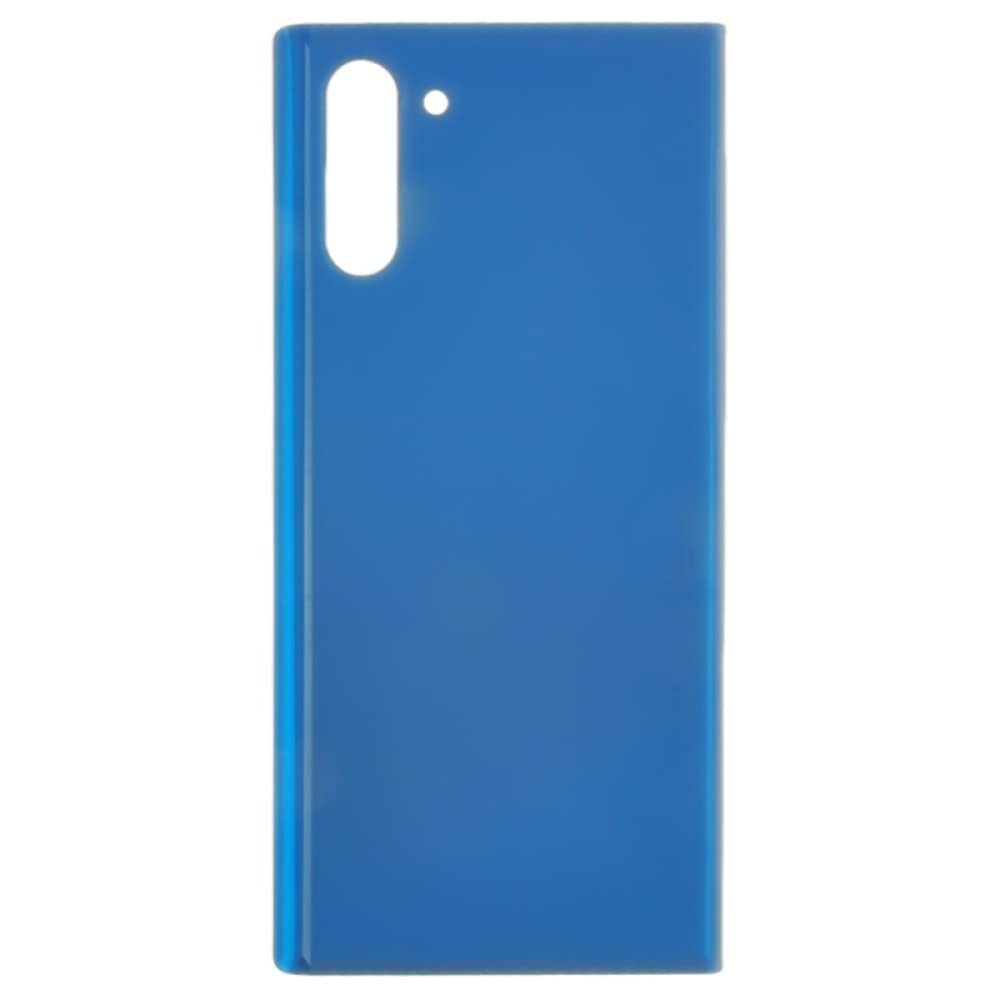 Original Back Glass Replacement for Samsung Galaxy Note 10 - Blue Aftermarket Cover with Separator Card - Perfect for DIY Phone Repair & Protection