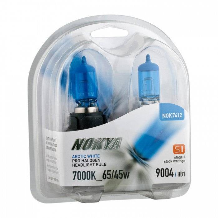 Nokya Arctic White 9004/HB1 LED Light Bulbs 7000K 65/45W - Super Bright Xenon Headlight Bulbs for Cars, Trucks & SUVs - Perfect for Night Driving and Foggy Conditions