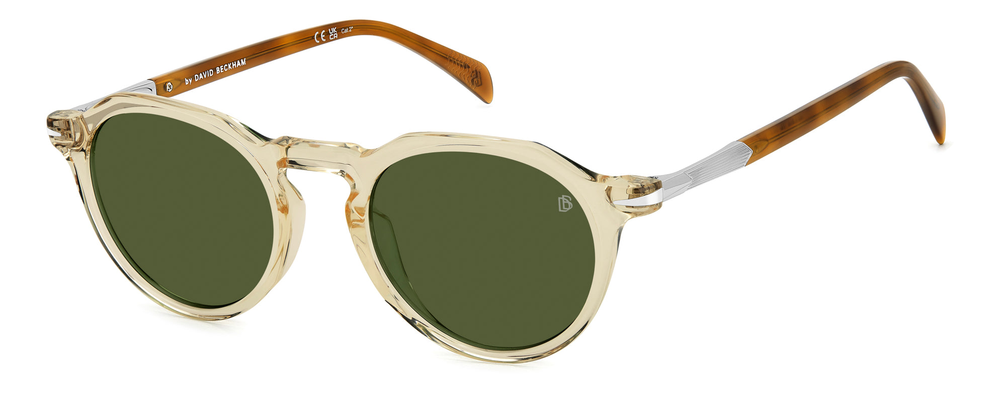 David Beckham DB1171/S Men's Sunglasses - Polarized UV Protection Aviator Style for Driving, Outdoor Sports & Fashion