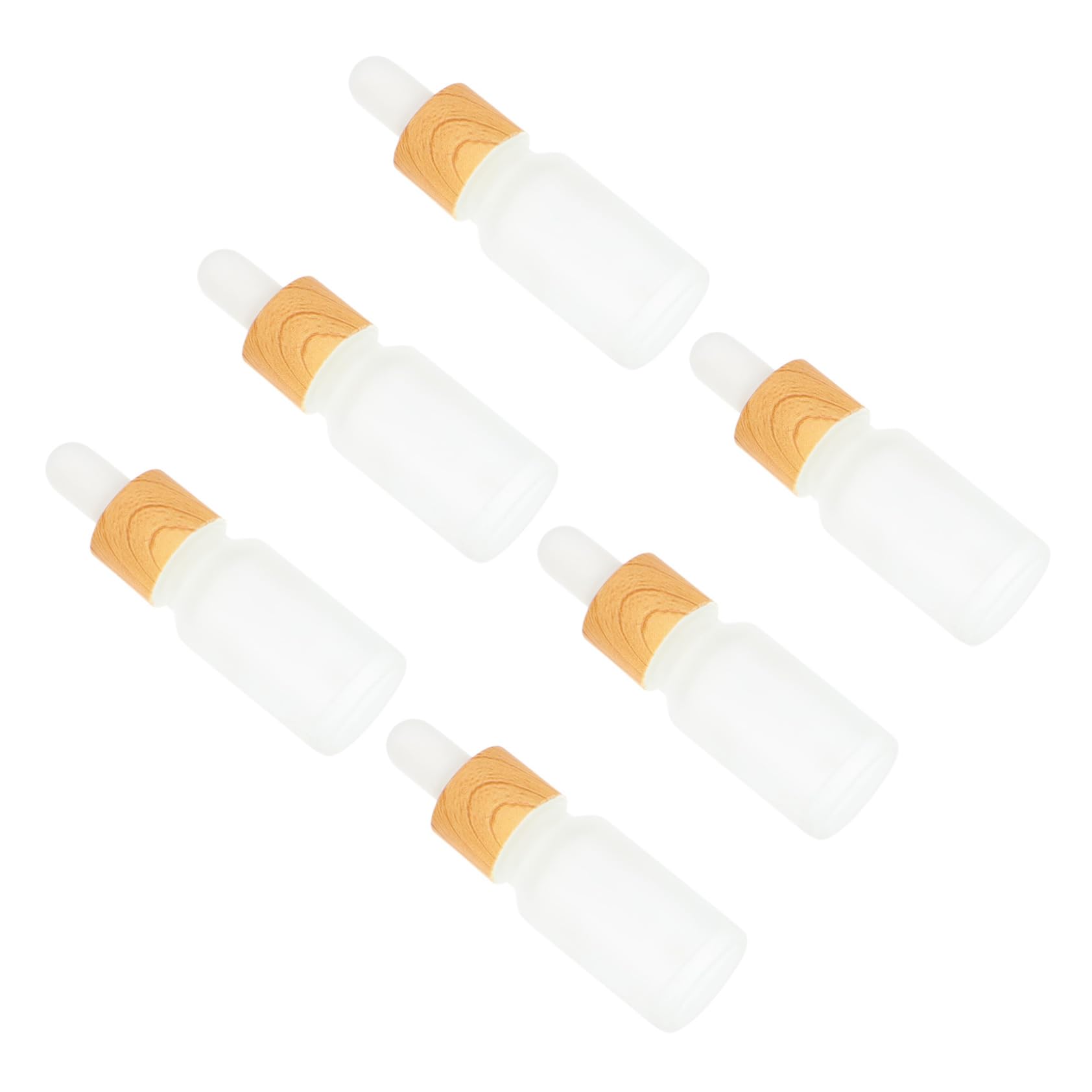 Beavorty 10ml Glass Bottles for Makeup - Portable Liquid Dispenser Containers - Perfect for Travel, DIY Cosmetics & Essential Oils Storage