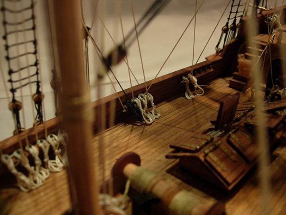 Golden Star Scale 1/100 Wooden Model Ship Kit - Premium DIY Wooden Boat Building Kit for Adults & Collectors - Perfect for Home Decoration, Gift Giving & Hobby Crafting