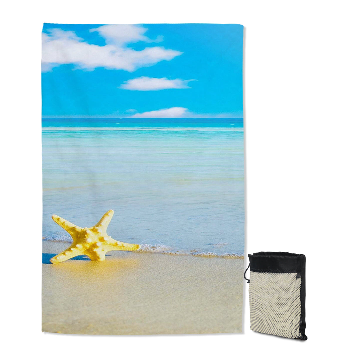 Sand Free Beach Towel - Quick Dry, Lightweight & Sand Resistant - Perfect for Beach, Pool, and Outdoor Activities
