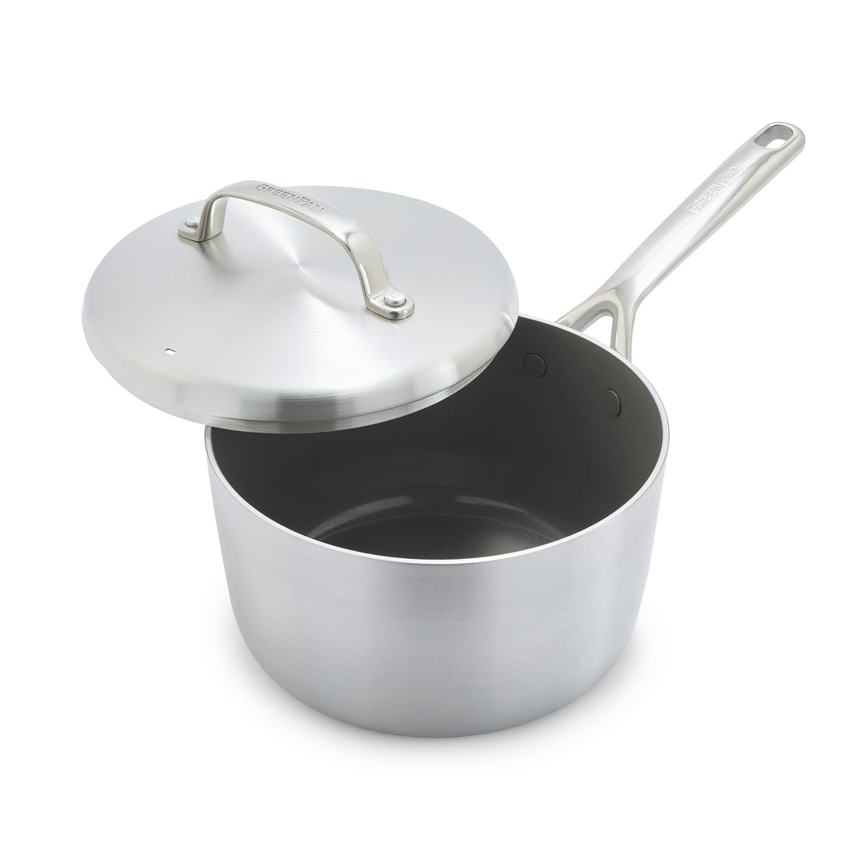 GP5 Stainless Steel 3.26 Quart Saucepan with Lid - Mirror Handles | Premium Cookware for Boiling, Simmering & Cooking Soups, Pasta & Sauces