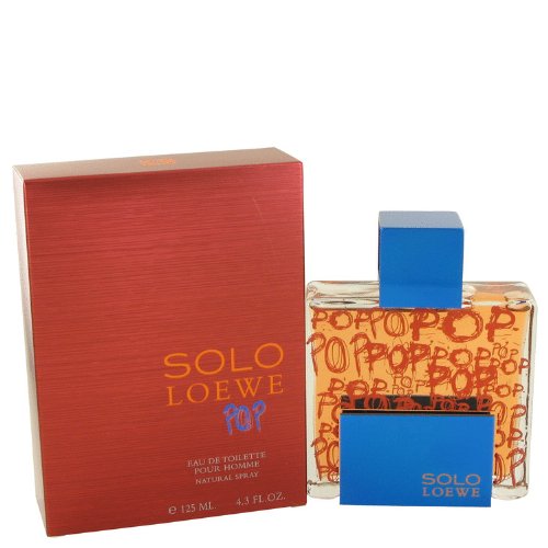 Loewe Solo Loewe Pop Cologne for Men - 4.3 oz Eau De Toilette Spray | Dreamy Olfactory Experience | Long-Lasting Comfortable Fragrance | Perfect for Daily Wear, Office & Date Night