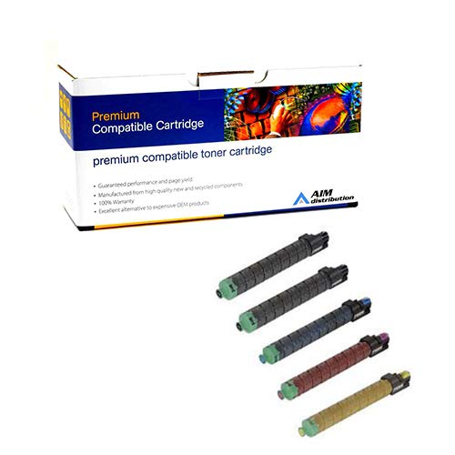 High-Quality AIM Compatible Replacement Toner Cartridge for Savin CLP-340C/350C (2-Black, 1-Cyan/Magenta/Yellow) - 8232B1CMY Combo Pack | Perfect for Office Printing & High-Volume Documents