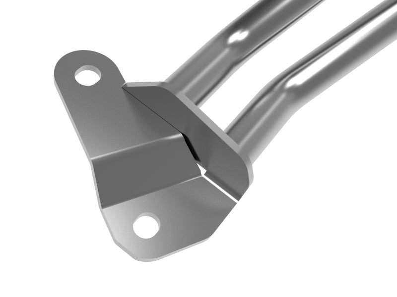 aFe CONTROL 20-22 Ford Explorer L4 2.3L Turbo Tubular Steel Front Suspension Strut Brace - Gunmetal Gray | Performance Upgrade for Enhanced Handling & Stability