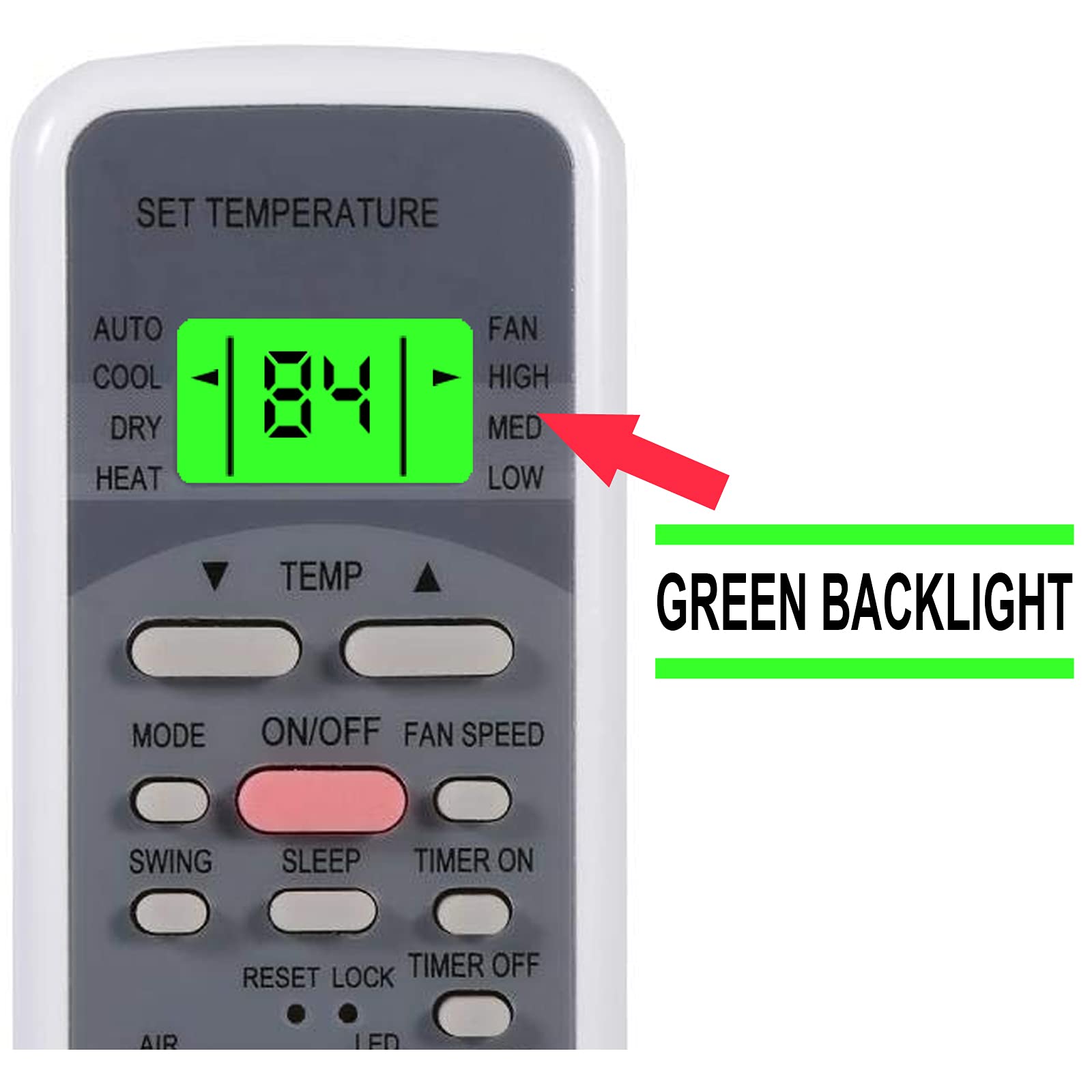 Universal MIDEA AC Remote Control Replacement R06/BGE & R06/BGCE - Compatible with MIDEA Air Conditioners - Perfect for Home, Office, and Bedroom Cooling