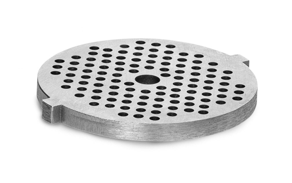 3mm Stainless Steel Cutting Plate for Luvele Meat Grinder - Perfect for Grinding Beef, Pork & Sausage Making at Home