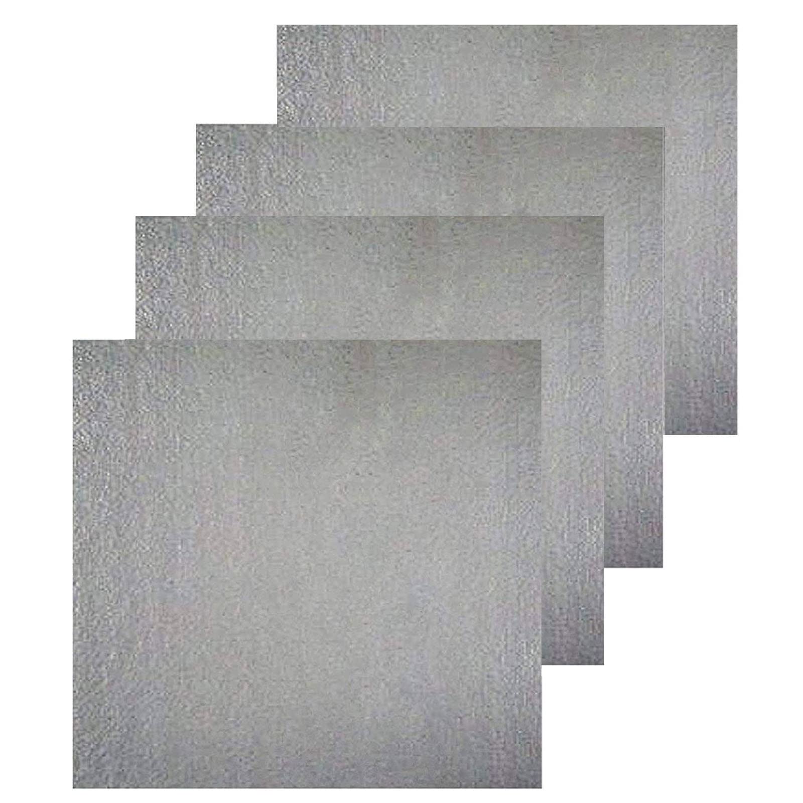 4 PCS 13cm x 13cm Microwave Waveguide Cover Mica Plates - Universal Replacement Part for Microwave Oven Repair - Perfect for Fixing Burnt or Damaged Waveguides in Samsung, LG, Whirlpool & More