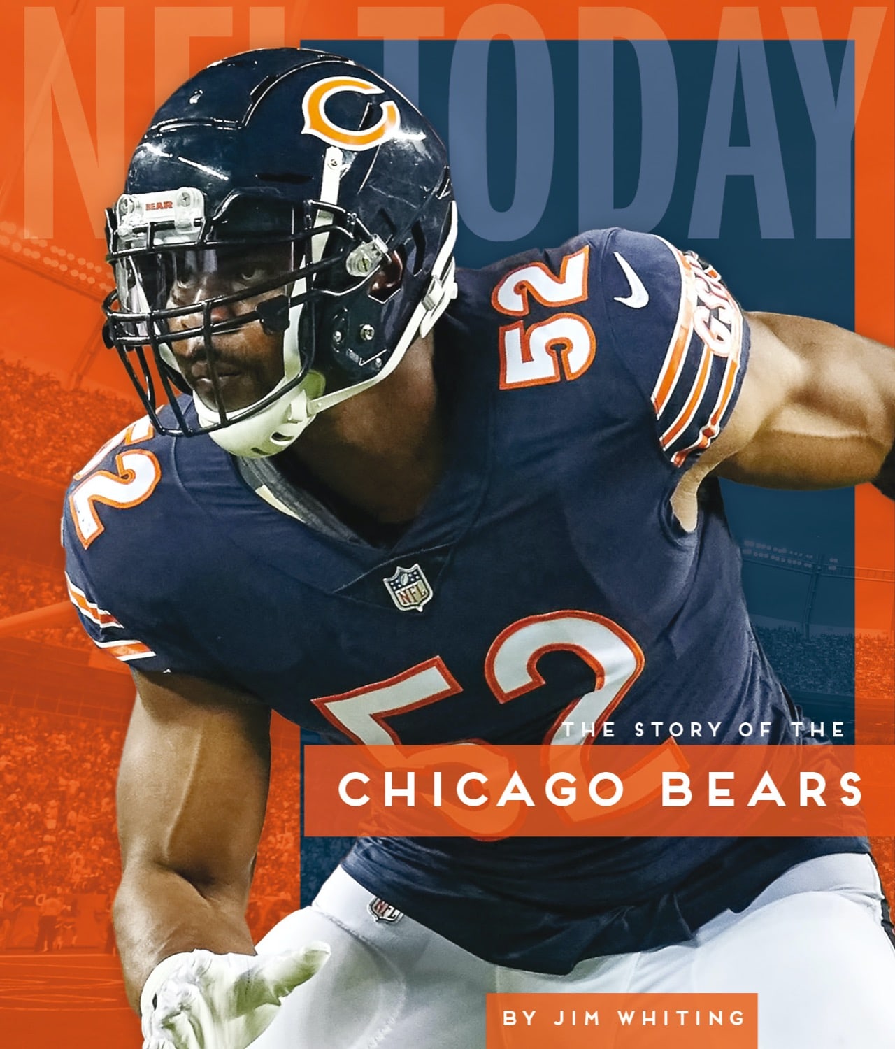 Chicago Bears Book 978-1-64026-135-8 - NFL Team History, Players & Facts for Football Fans & Collectors