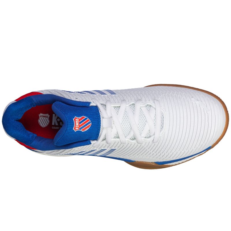 K Swiss Hypercourt Mens Indoor Court Shoes - Lightweight Tennis Shoes for Men with Cushioning & Support - Perfect for Indoor Courts, Pickleball & Badminton
