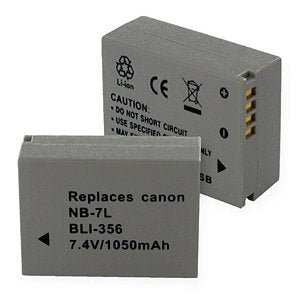 Original NB7L Battery for Canon PowerShot G10 G11 G12 SX30 IS Cameras - Long-Lasting Replacement Power Source for Travel & Photography