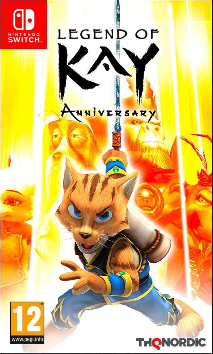 Legend of Kay Anniversary Edition - Nintendo Switch Game | Action-Adventure RPG for Kids & Adults | Perfect for Home & Travel Gaming