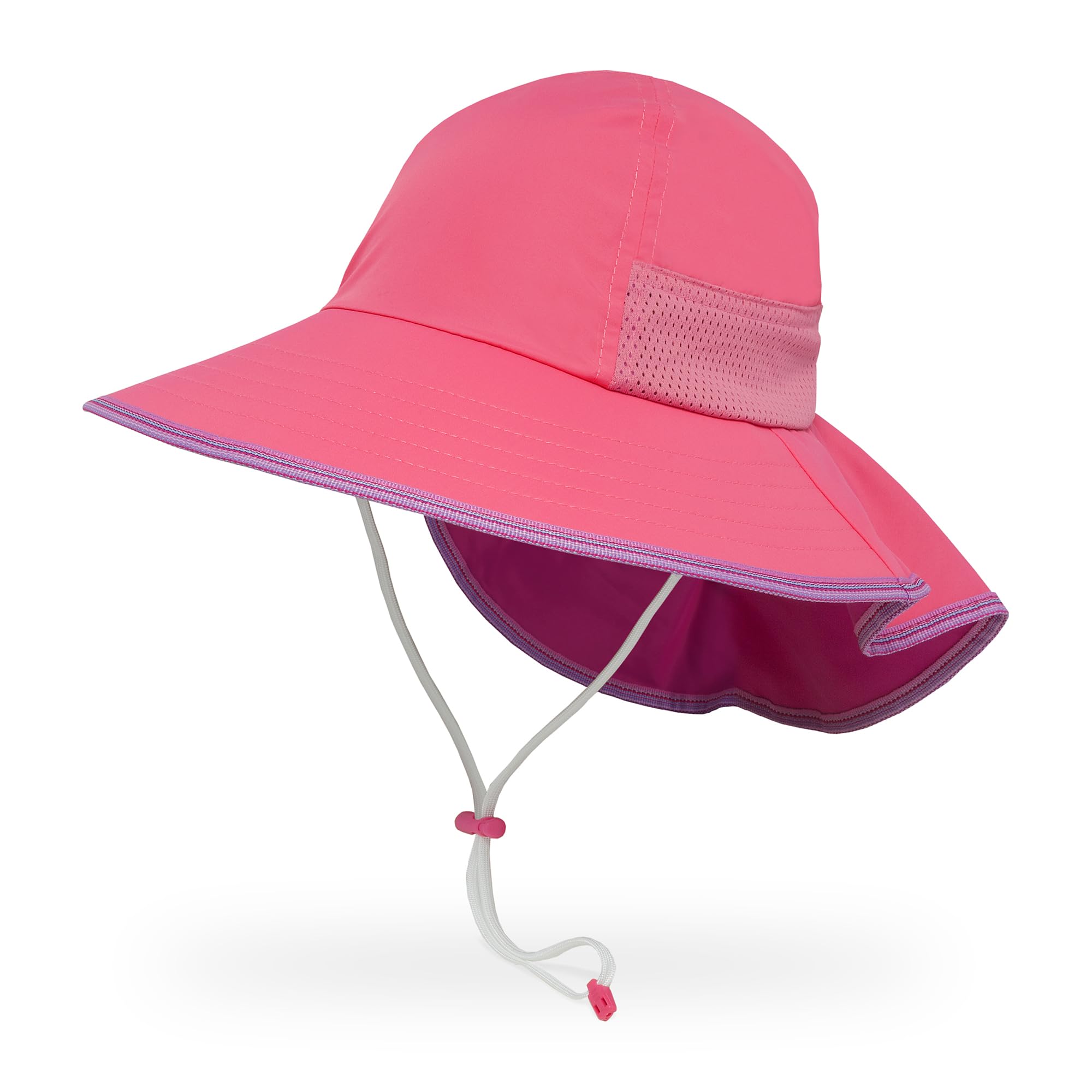 Sunday Afternoons Baby Girls Sun Hat - UPF 50+ UV Protection Wide Brim Hat for Toddler Girls - Perfect for Beach, Pool & Outdoor Play