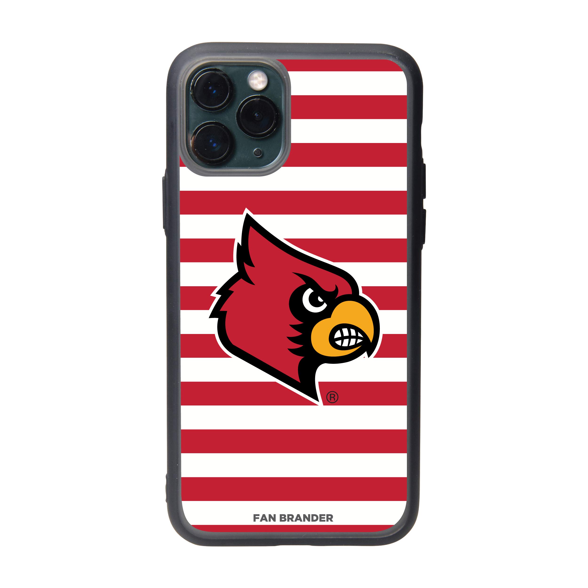 NCAA Phone Case with Stripes Design - Durable Fan Brander Protective Cover for iPhone & Samsung - Perfect for Game Day & School Spirit