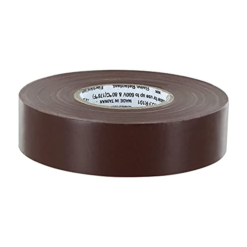 ATERET Premium Brown Electrical Tape - 60' x 3/4