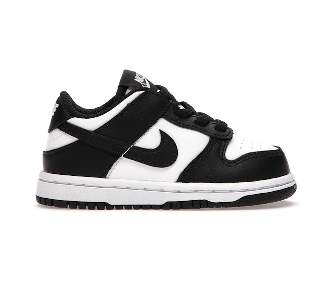 Nike Kids' Dunk Low Sneakers - White & Black Basketball Shoes for Boys & Girls - Perfect for School, Playground & Casual Wear