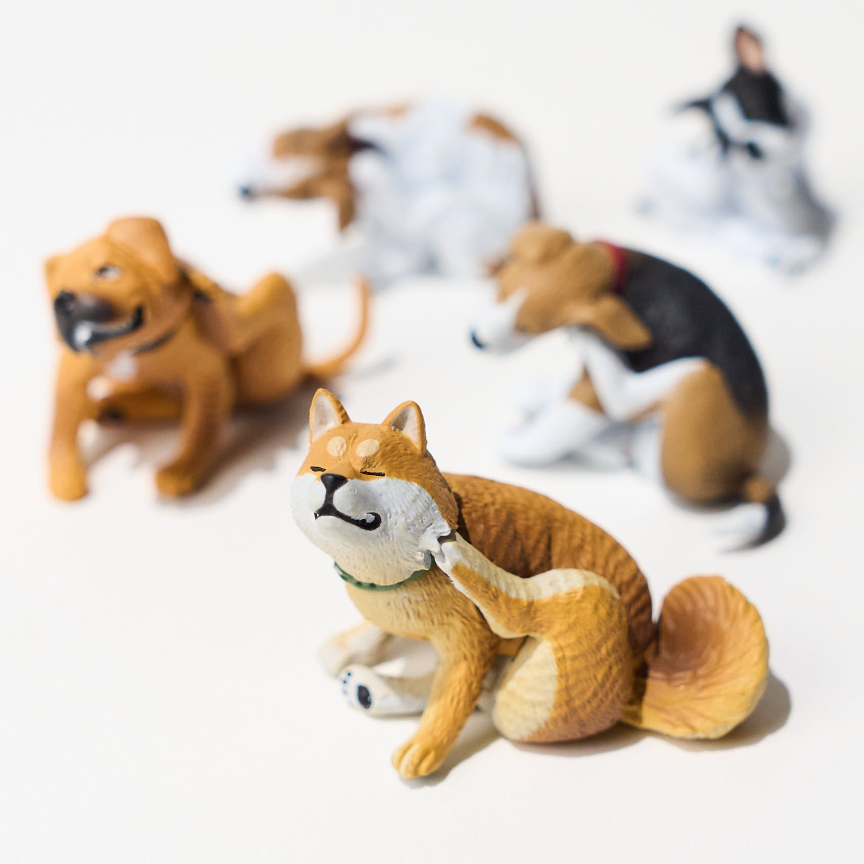 Itchy Dogs Gacha Capsule Toys - Cute Collectible Pet Figures for Dog Lovers - Perfect for Home Decor, Office Display, and Gift Giving