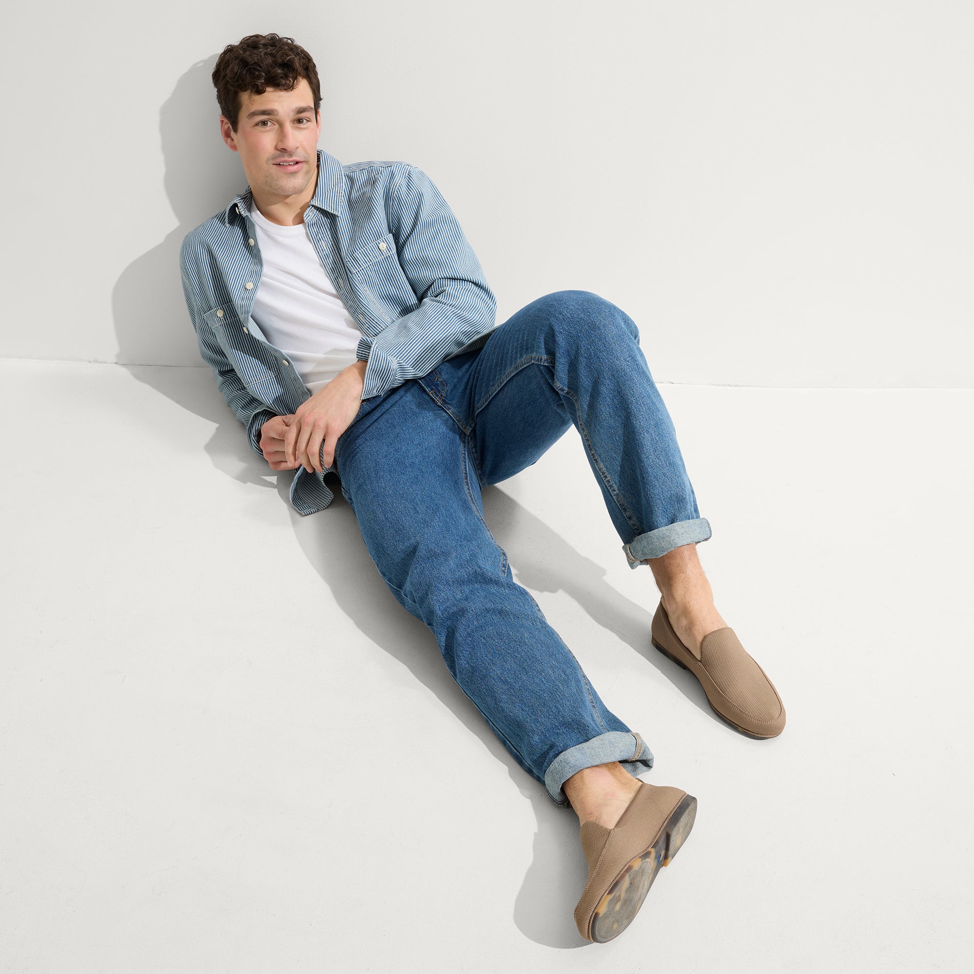 The Ravello Loafer - Premium Faded Brown Leather Slip-On Shoes for Men | Comfortable Casual & Business Loafers | Perfect for Office, Travel & Everyday Wear