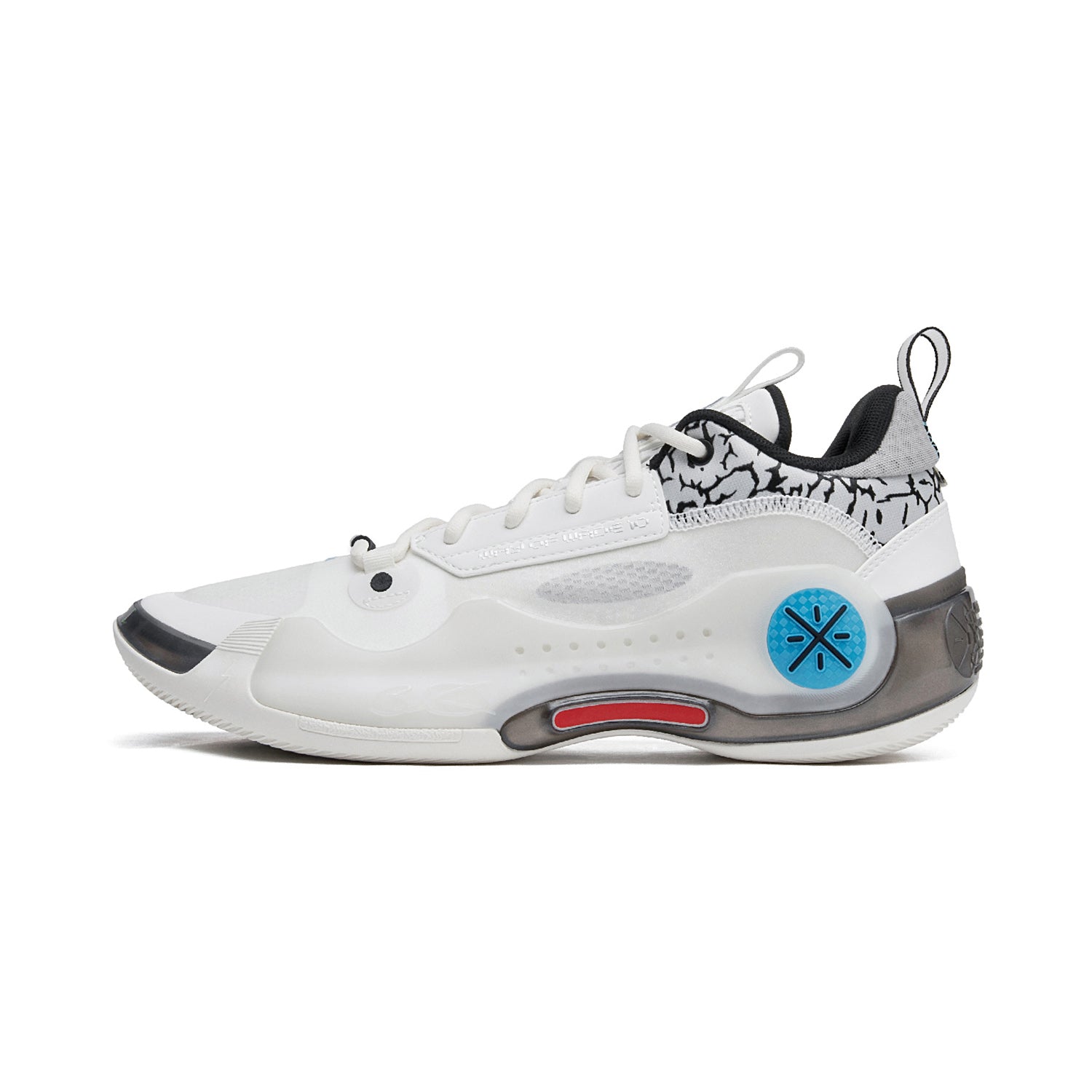 Way of Wade 10 Low Top Basketball Shoes - Black Flash Colorway | Performance Sneakers for Men's Indoor & Outdoor Court Play