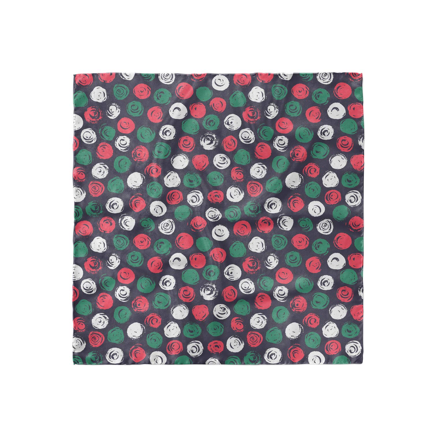 Ambesonne Grunge Hair Scarf - Vintage Brushed Floral Head Wrap for Women | Boho Chic Headband, Bandana & Fashion Accessory for Concerts, Festivals & Everyday Style