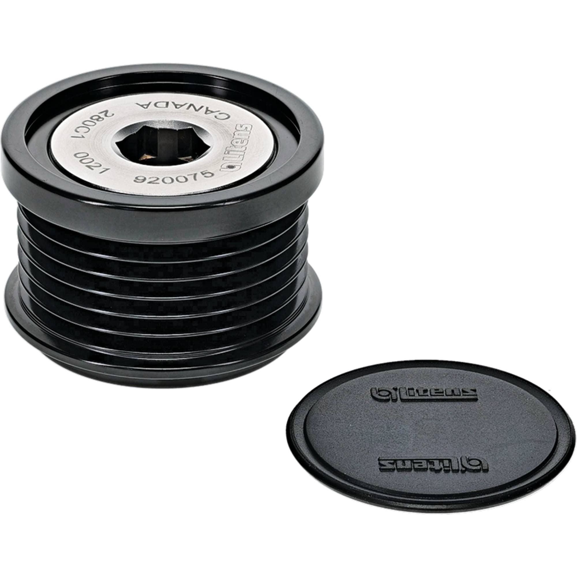 DB Electrical 206-48033 6-Groove Serpentine Decoupler Pulley - Replacement for Smooth Engine Performance | Ideal for Automotive Repair & Maintenance