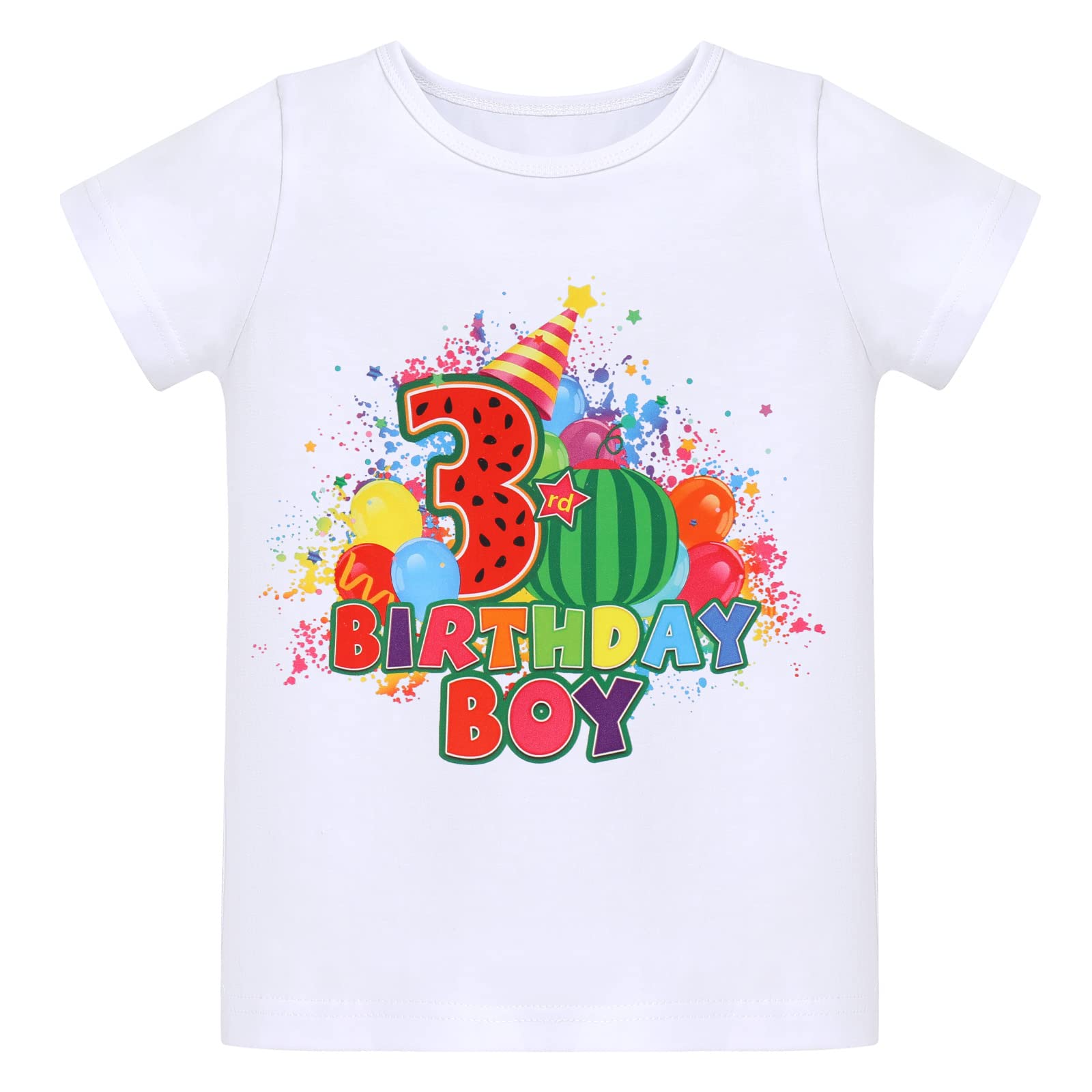 IDOPIP Toddler Birthday Outfit - Rainbow Watermelon Romper & Tutu Skirt Set for Boys & Girls | Cake Smash, 1st Birthday Photo Shoot, Baby Shower Gift