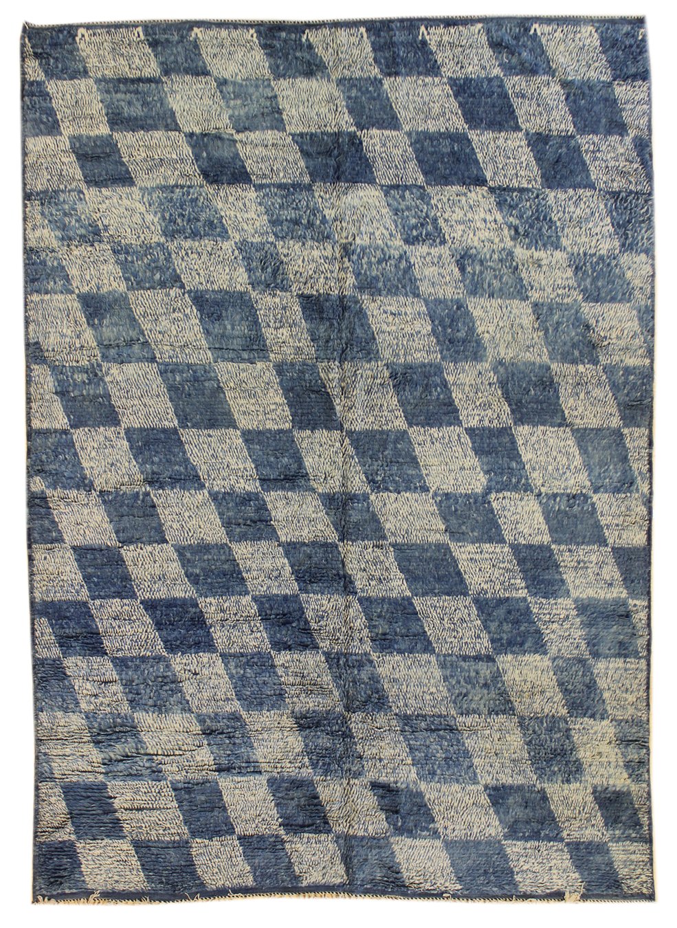 Handwoven Beni Ouraine Moroccan Rug - Premium Quality J49849 - Perfect for Living Room, Bedroom & Boho Home Decor