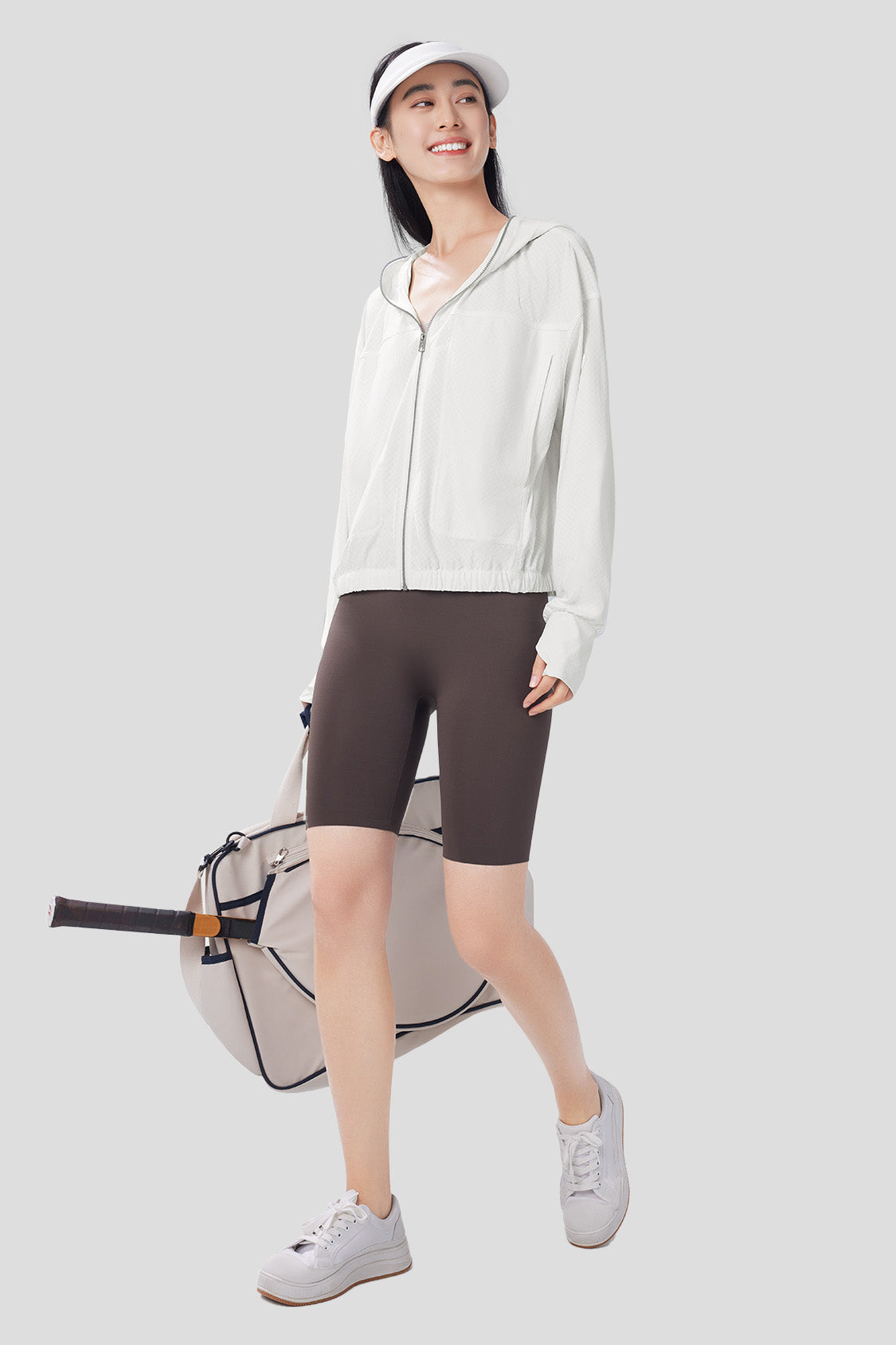 UPF50+ Women's Lightweight Sun Protection Jacket - Breathable UV Sun Shirt for Outdoor Activities, Hiking, Beach & Summer Travel