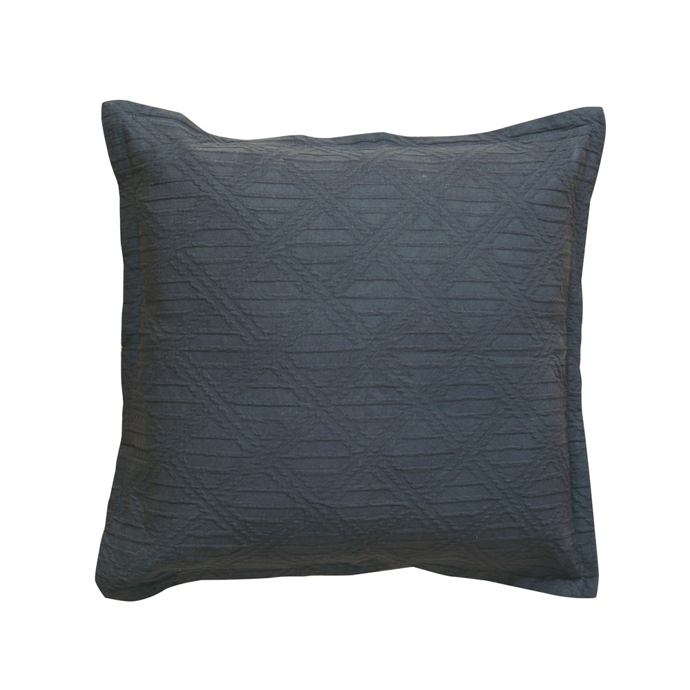 Hallston Premium Charcoal Square Filled Cushion - Soft & Supportive Seat Cushion for Office Chairs, Dining Chairs, and Home Decor - Perfect for Work, Relaxation, and Stylish Comfort