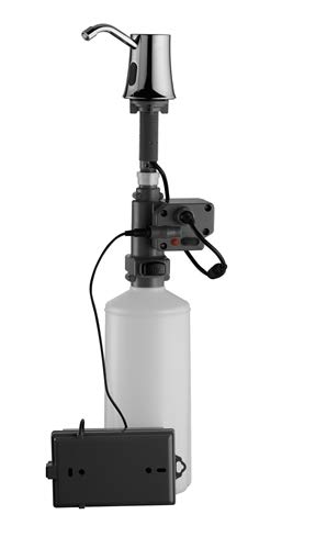 Automatic Touchless Soap Dispenser for Kitchen & Bathroom - Deck Mounted, Hands-Free Liquid Soap Dispenser for Home, Office, and Public Restrooms