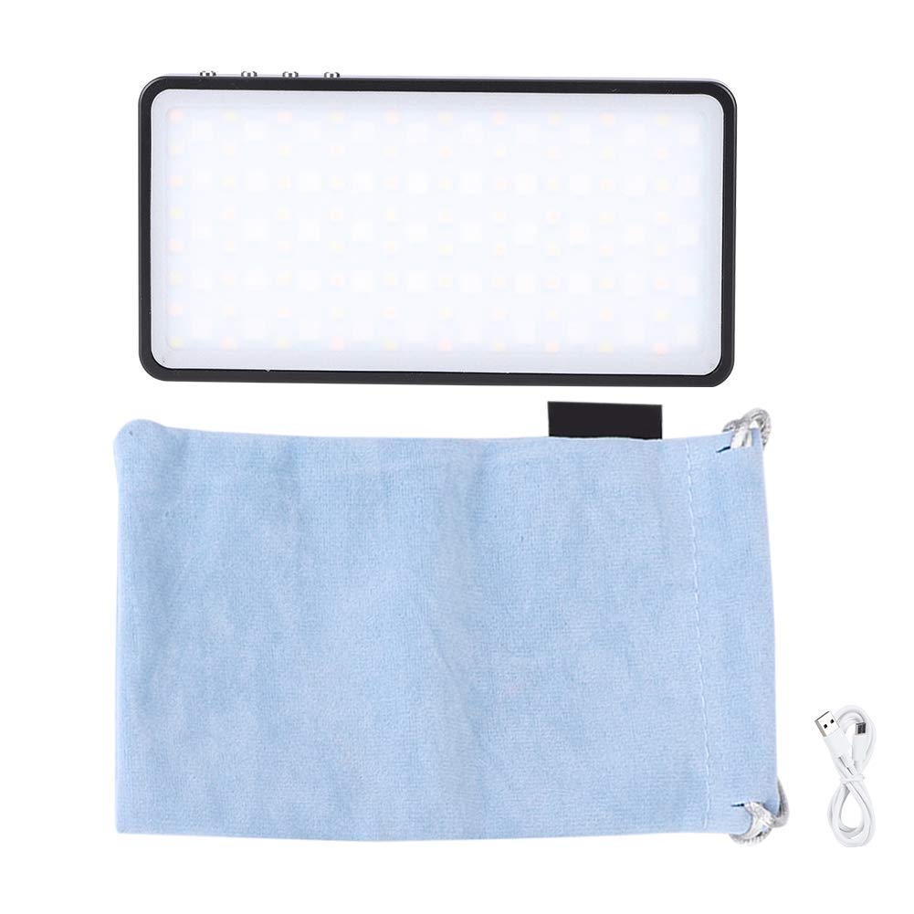 Acouto LED Photography Light Panel - Dimmable 3000K-6500K RGB Video Light with Mini Fill Light Screen - Perfect for YouTube, TikTok Videos & Studio Photography