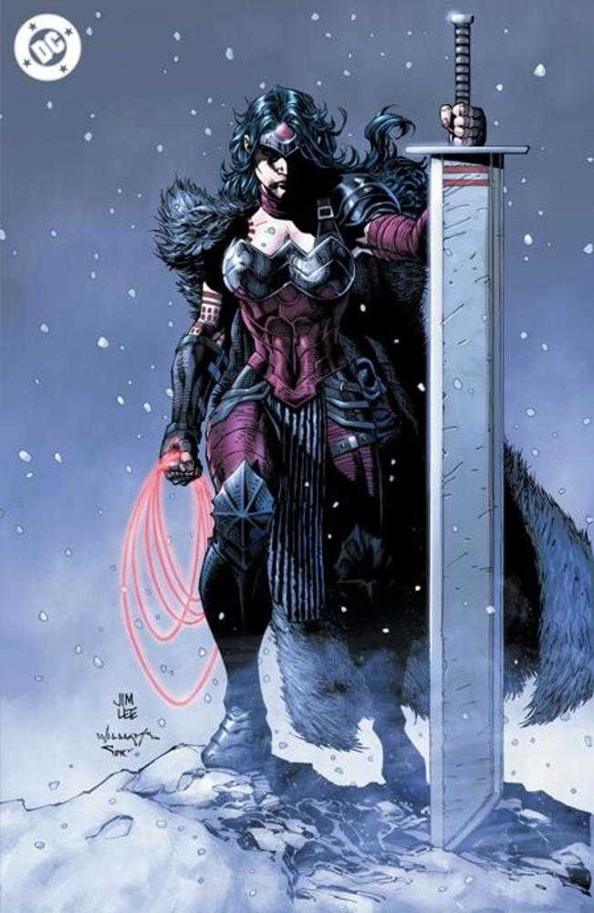 Absolute Wonder Woman #1 Cover J Jim Lee Foil Variant - DC Comics Collector's Edition - Perfect for Superhero Fans & Comic Book Enthusiasts