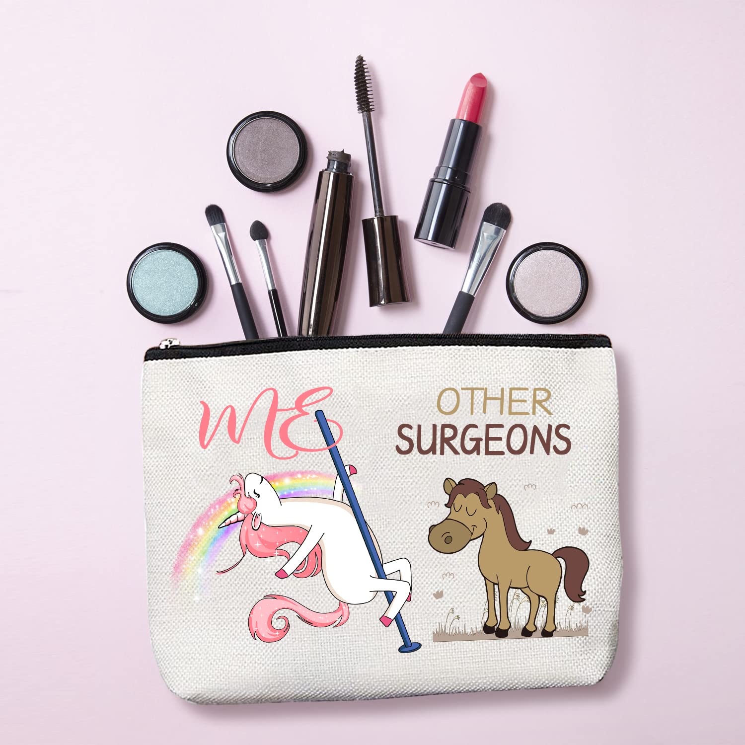 Surgeon Makeup Bag & Travel Organizer - Christmas Gifts for Surgeons (Ideal for Medical Professionals)