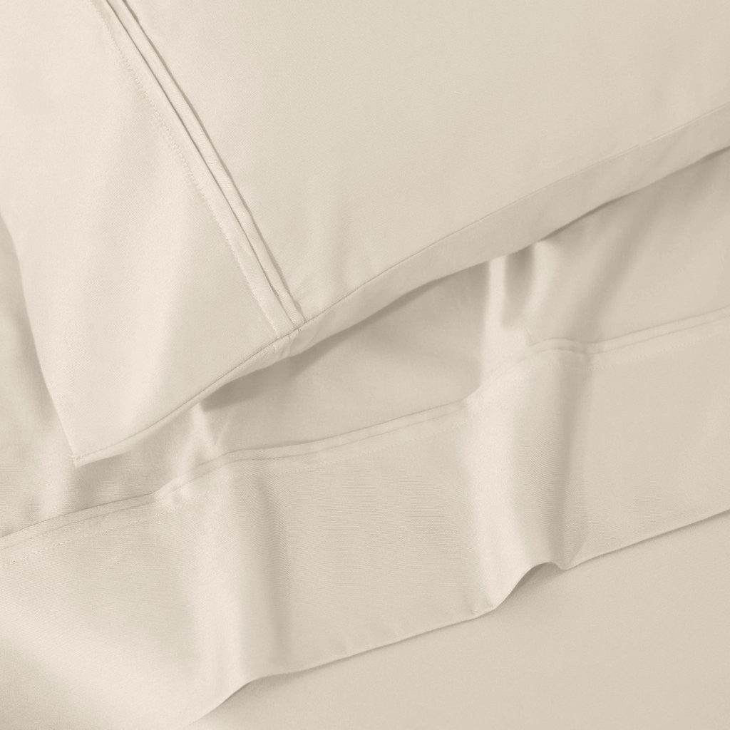 Premium 1200 Thread Count Egyptian Cotton Pillowcase Set - 2 Piece, Ultra Soft & Breathable for Luxury Bedding - Perfect for Home, Hotel, and Spa Use
