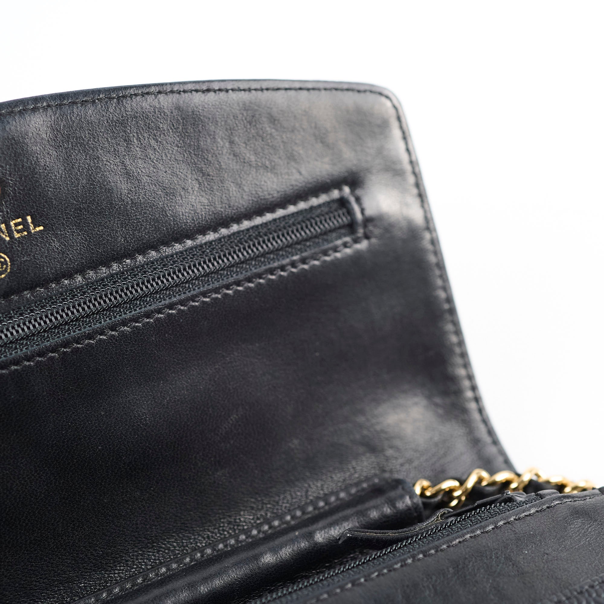 Chanel CC Logo Wallet On Chain WOC Black Crossbody Bag for Women | Luxury Designer Handbag for Evening Parties & Daily Use