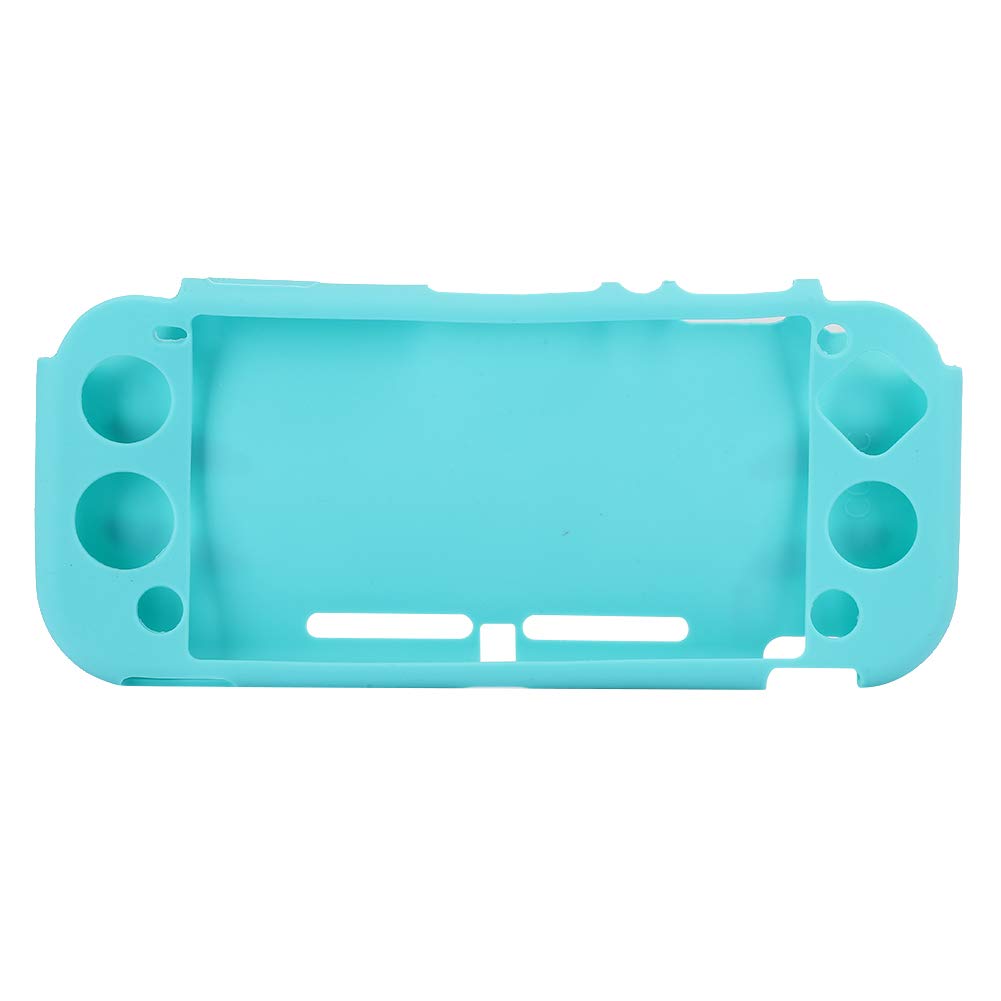 Durable Silicone Protective Case for Nintendo Switch Lite - Dustproof, Comfortable Grip, Shock Absorption - Perfect for Home, Travel & Outdoor Gaming (Host Blue)