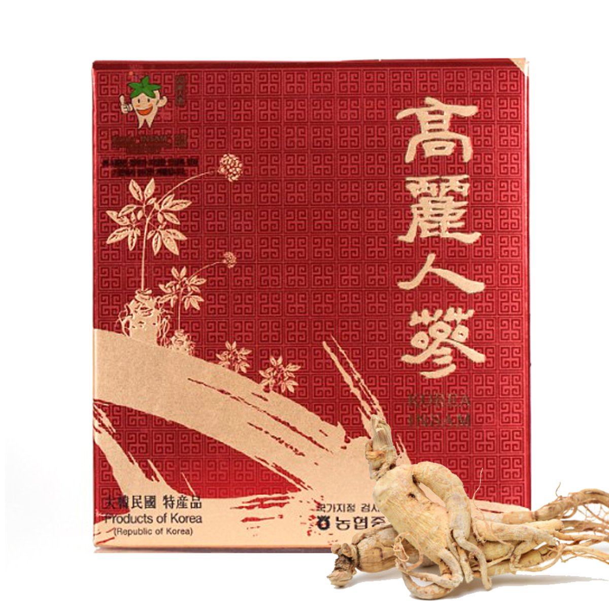 Premium Korean Koryeo Ginseng 4 Years Old - 300g Dried Bulk Herbs (30 Roots) - Authentic Korean Medicinal Herb for Energy Boost & Immunity Support - Perfect for Tea, Soup & Traditional Herbal Remedies