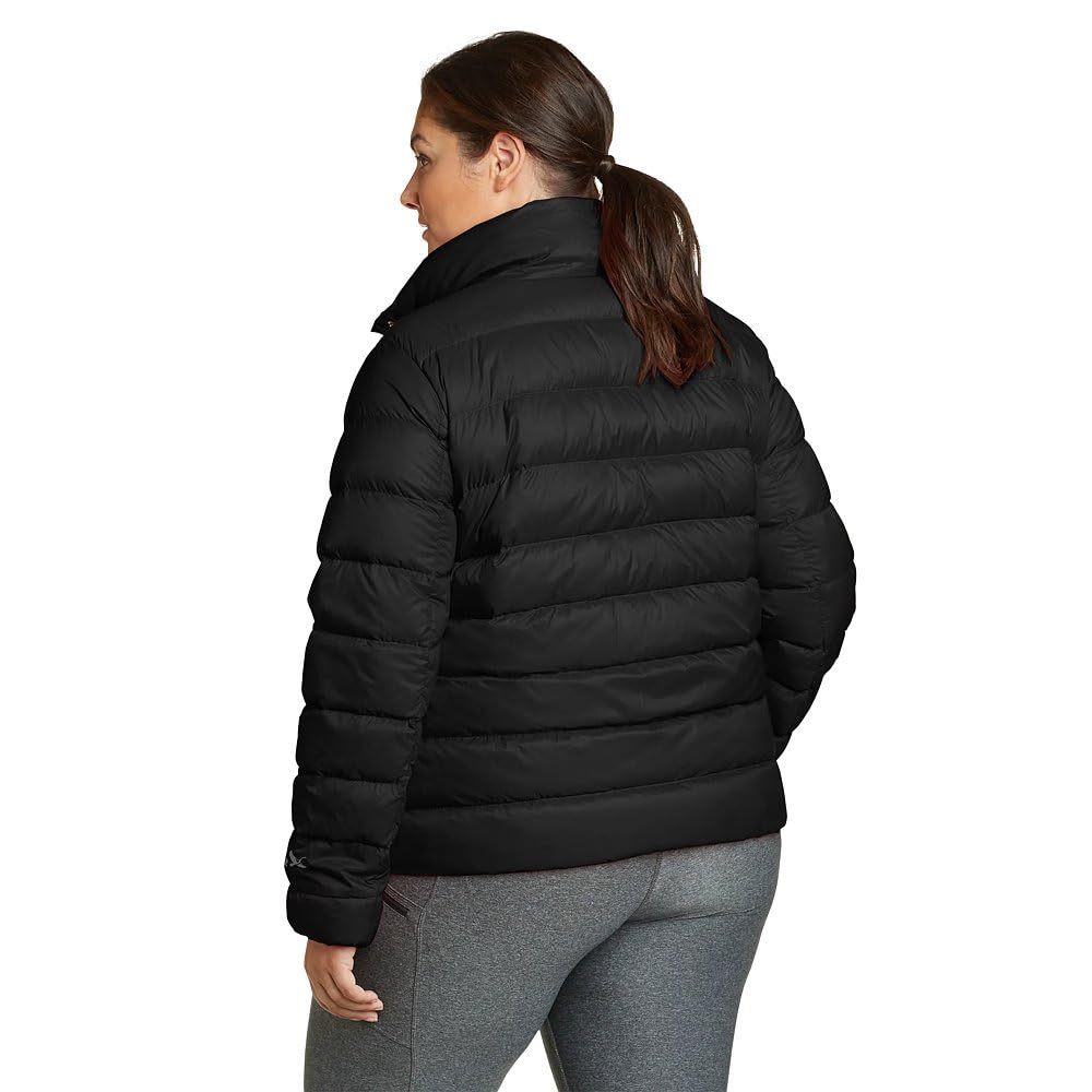 Eddie Bauer Women's StratusTherm Down Jacket - Lightweight Warm Winter Coat, Water-Resistant, Packable for Travel & Outdoor Activities | Perfect for Hiking, Skiing & Cold Weather Adventures