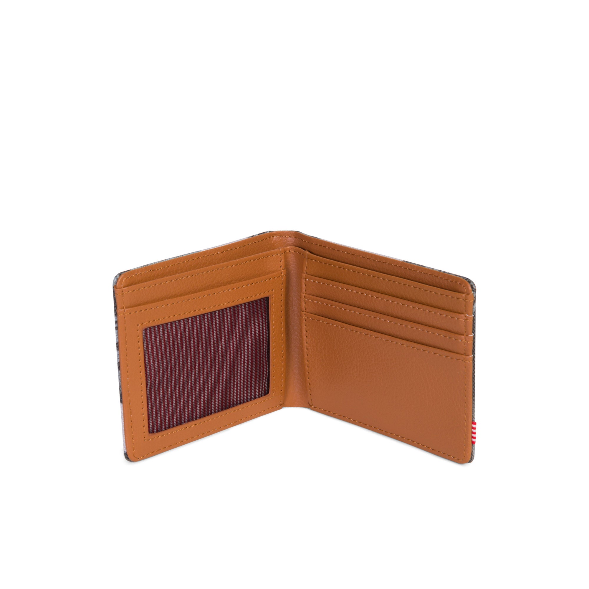 Herschel Hank Wallet - Slim RFID Blocking Leather Wallet for Men & Women - Silver | Perfect for Travel, Everyday Use & Minimalist Lifestyle