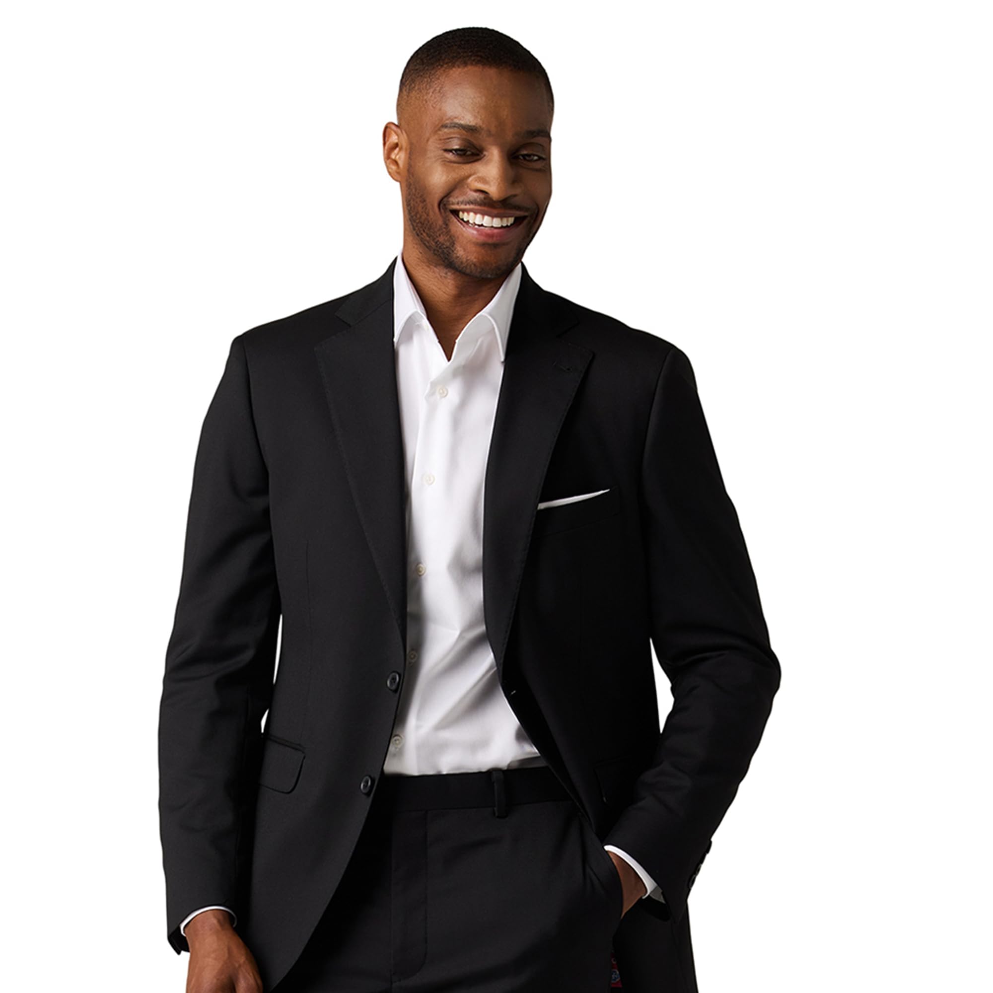 Premium Men's Mercantile Classic Fit Suit Jacket - High-Quality Formal Blazer for Business & Wedding | Elegant Office Wear & Special Occasion Attire