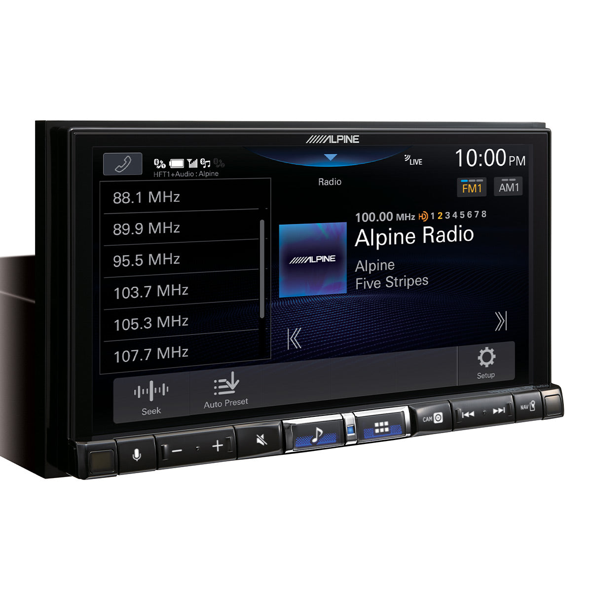 Alpine iLX-507 7-Inch Digital Multimedia Car Stereo Receiver with Hi-Res Audio - Perfect for Car Audio Upgrades & Hands-Free Driving
