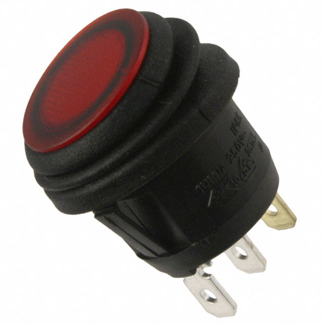 GRB Series Mini SPST Sealed Rocker Switch 16A 125V AC - Waterproof Toggle Switch for Marine, Automotive, and Industrial Equipment