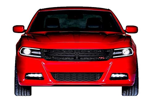 Flashtech LED RGB Multi-Color Halo Ring Headlight Kit with Bluetooth RF Remote & APP Control - Compatible with Dodge Charger 2015-2020 | Customizable Car Lighting for Night Driving & Car Shows